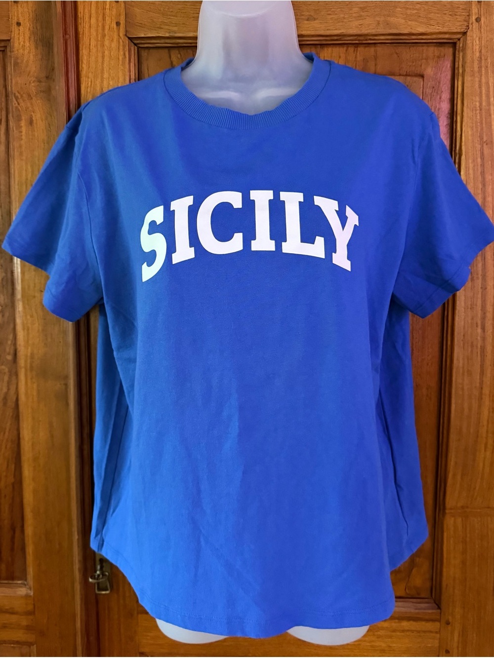 Divided Blue SICILY Short Sleeve Tee